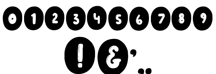 Beezybee Container Font OTHER CHARS
