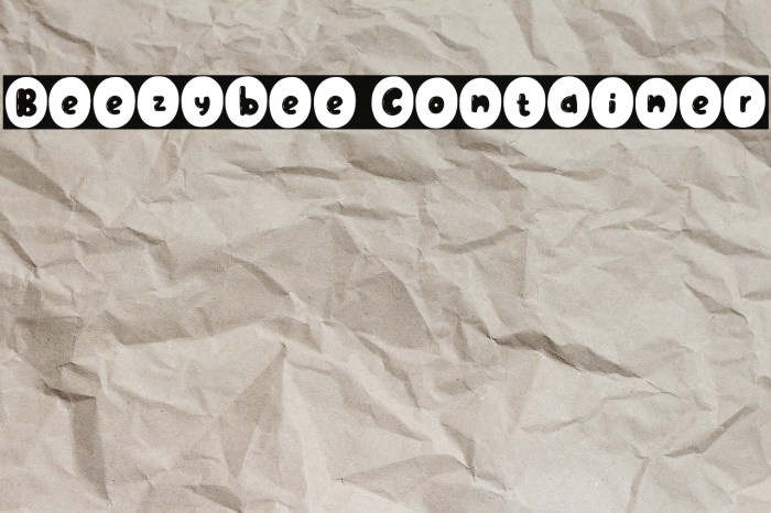 Beezybee Container Example 3