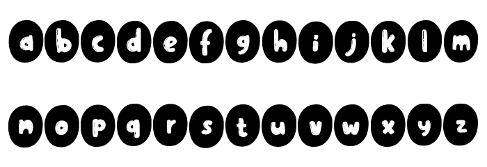 Beezybee Container Font LOWERCASE