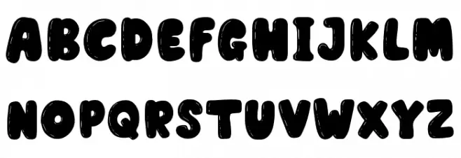 Beezybee Schriftart Groß