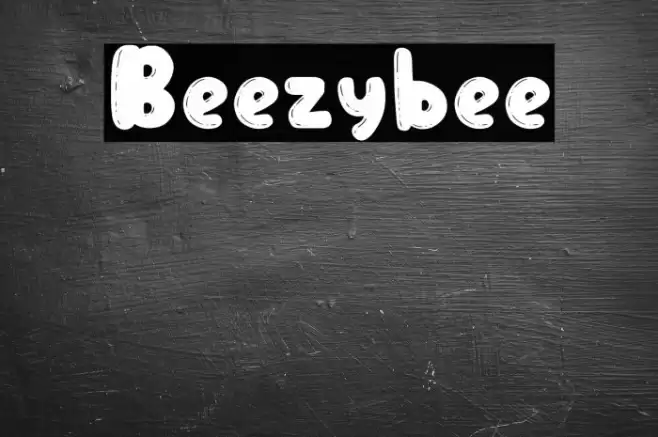 Beezybee Font examples