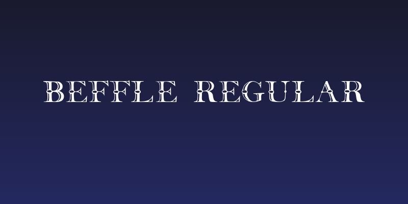 Beffle Regular Social Header