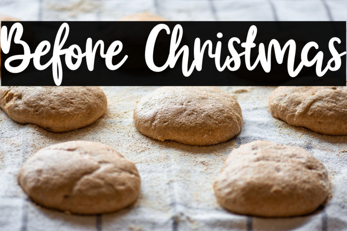 Before Christmas Example 2