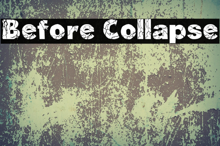 Before Collapse Example 3