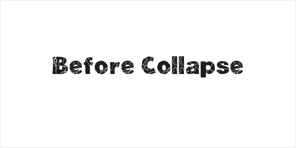 Before Collapse Logo