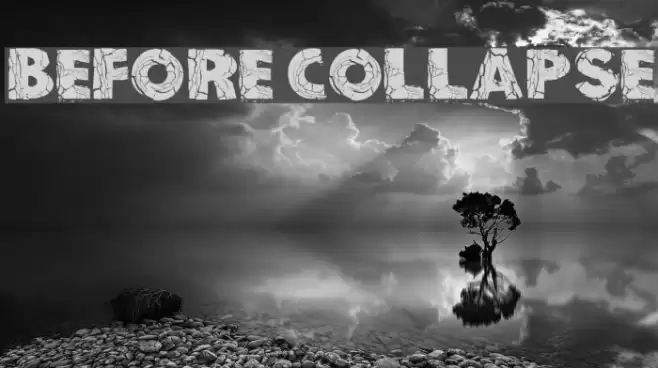 Before Collapse Font examples