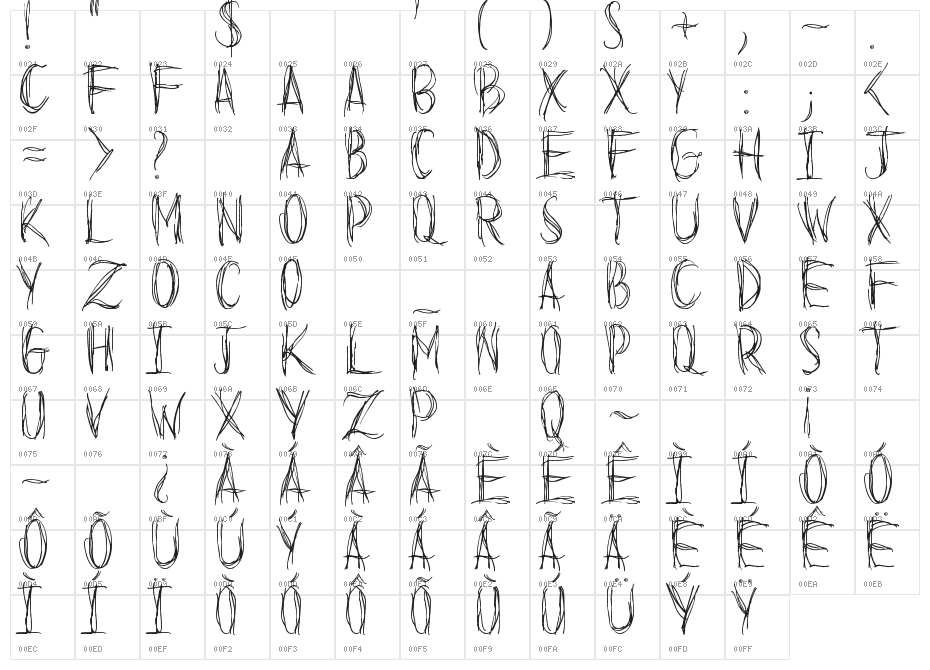 Before I Fall Demo Character Map