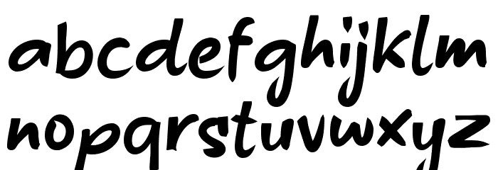 Before Sans Font LOWERCASE