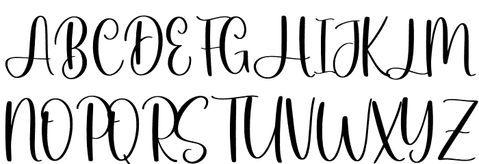 Before Saturday DEMO Font UPPERCASE