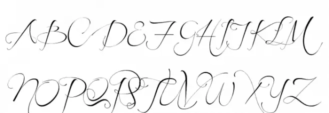 Before the Rain Schriftart Groß