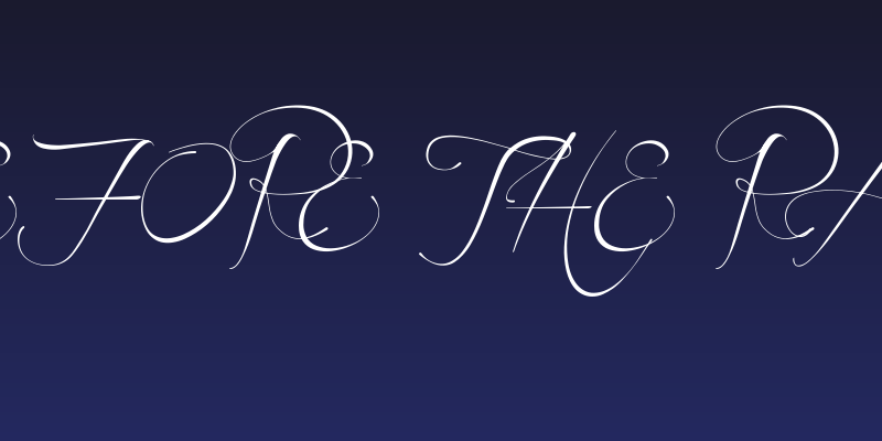 Before the Rain Social Header