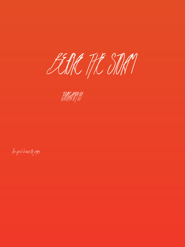 Before the Storm Poster