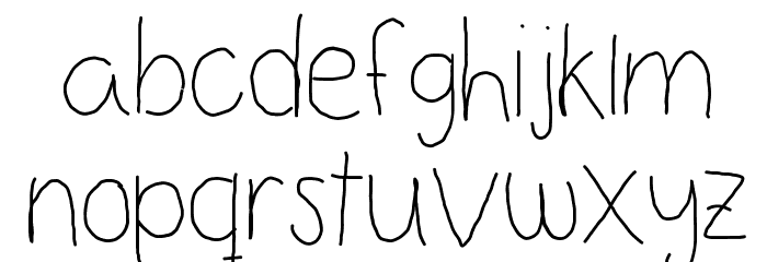 Before the sun rises Font LOWERCASE