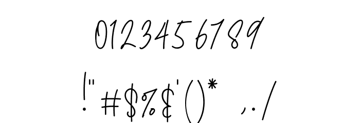 Befront Font OTHER CHARS