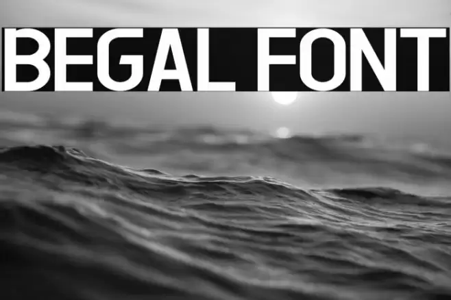 Begal Font examples
