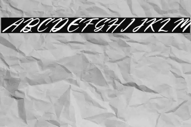 Begatory DEMO VERSION Italic フォント examples