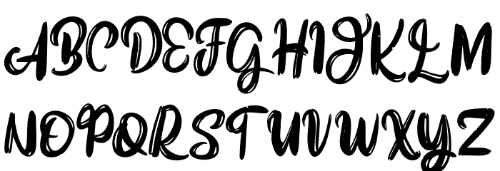 Begin FREE Font OTHER CHARS