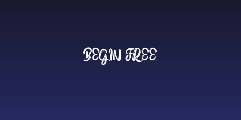 Begin FREE Social Header