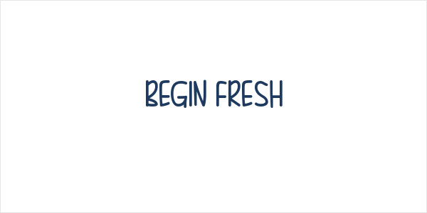 Begin Fresh Logo