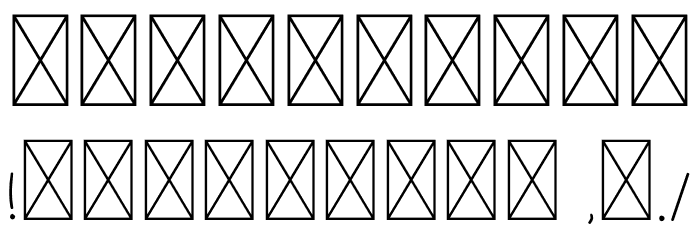 Begittera Font OTHER CHARS