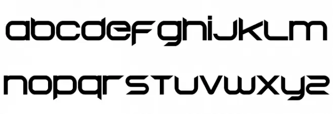 Begok v15 फ़ॉन्ट लोअरकेस