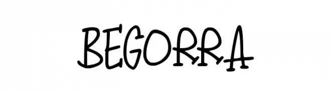 Begorra  Fuentes Gratis Descargar