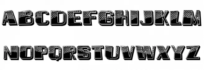 Begriff Regular Schriftart Groß
