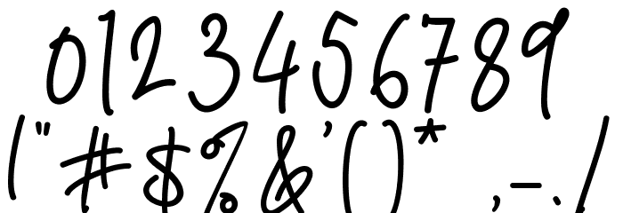 Behavior Indihome Regular Font OTHER CHARS