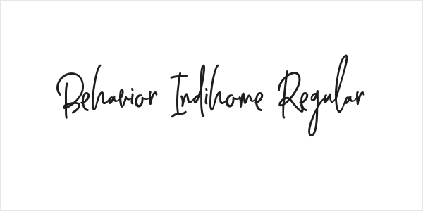 Behavior Indihome Regular Logo