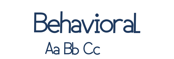 Behavioral Font Preview