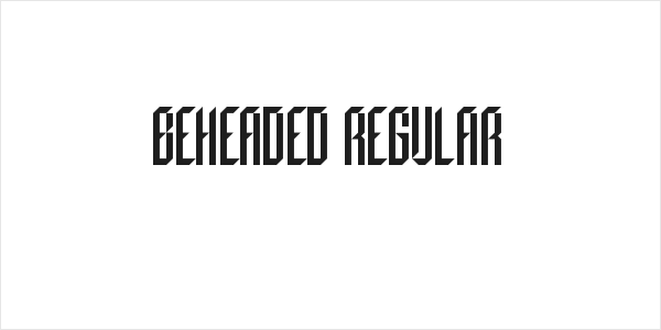 Beheaded Regular Logo