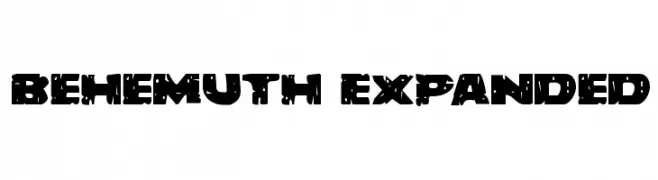 Behemuth Expanded  नि: शुल्क फ़ॉन्ट्स डाउनलोड
