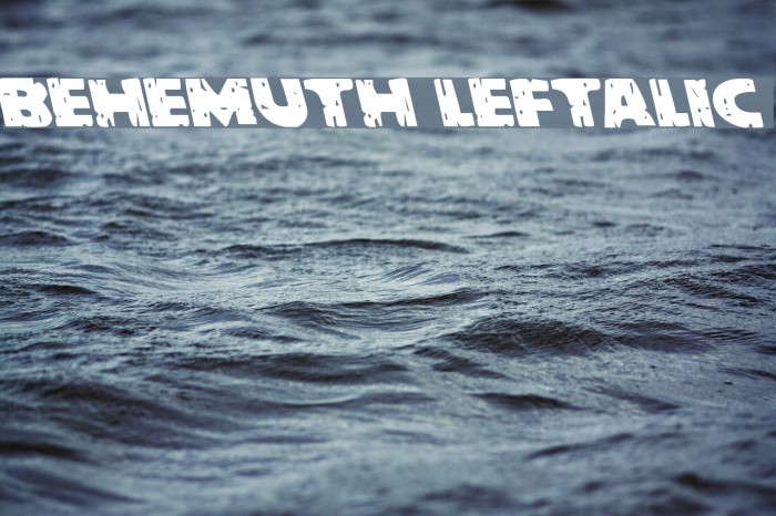 Behemuth Leftalic Example 2