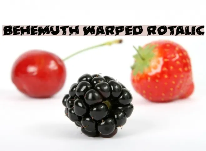 Behemuth Warped Rotalic Example 2