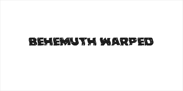 Behemuth Warped Logo