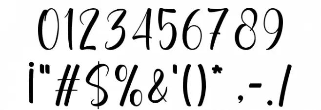 Behina Font OTHER CHARS