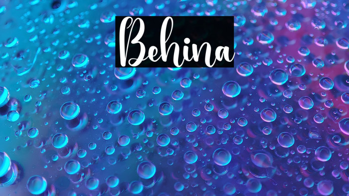 Behina Example 3