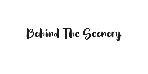 Behind The Scenery Logo