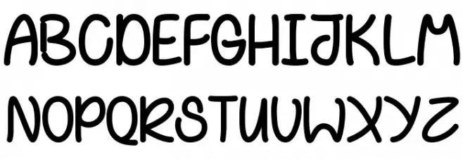 Behind Violet Eyes Font Litere mari