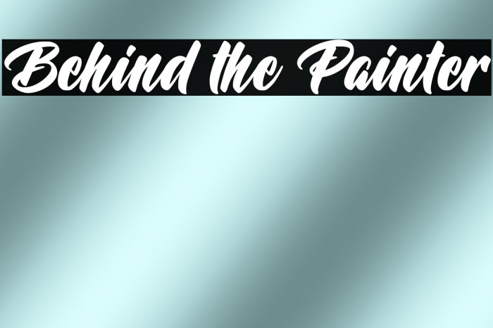 Behind the Painter Example 3