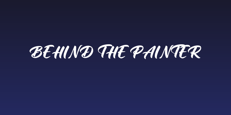 Behind the Painter Social Header