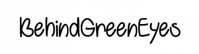 BehindGreenEyes  تنزيل الخطوط