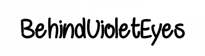 BehindVioletEyes  font caratteri gratis