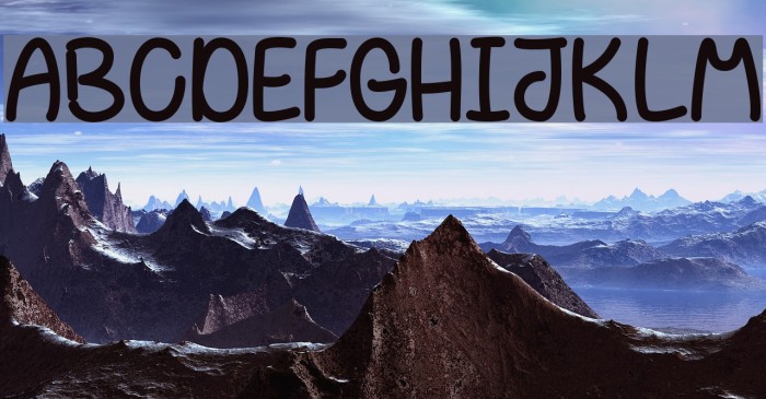 BehindVioletEyes Font examples