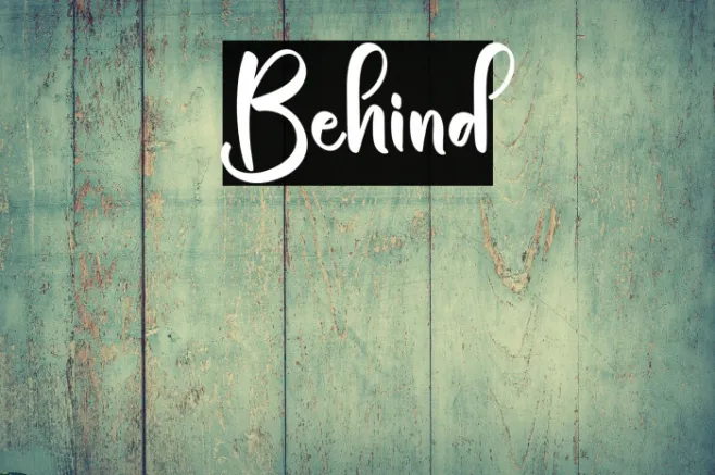 Behind Example 1