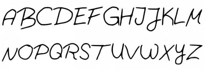 BehindtheMirror Font UPPERCASE