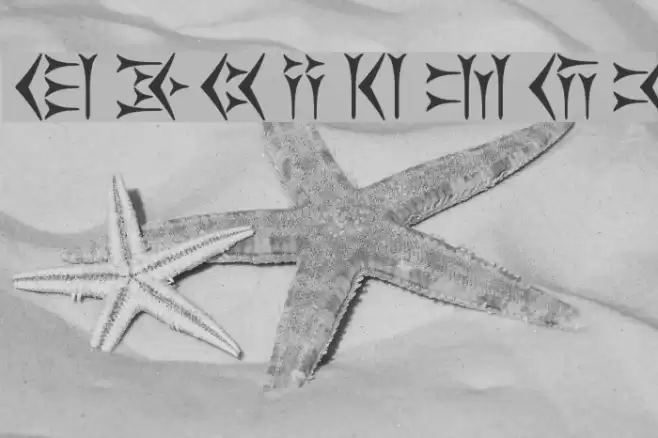 Behistun Font examples