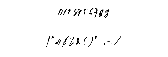 Beholde Font OTHER CHARS