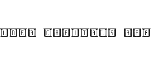 Beholder Capitals Regular Logo