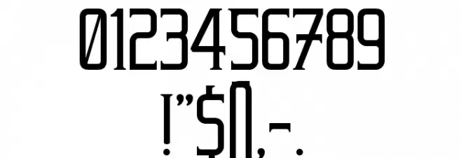 Beholder Regular Font OTHER CHARS